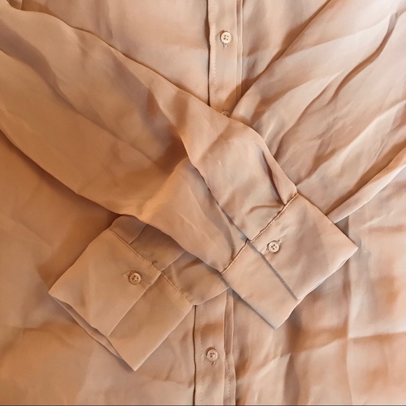 NWT “I Love My Workshirt” Mauve Button Down Shirt - Picture 3 of 7